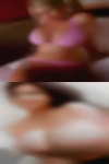 Naked woman gives testicle