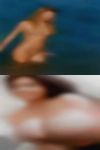 Naked woman gives testicle